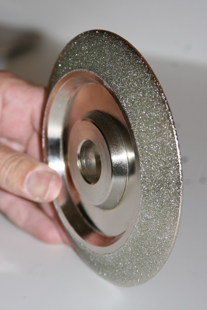 Diamond Grinding Wheel, V Shape, 6″x1″ – Jade Carver