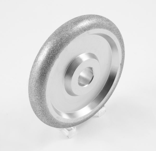 Polishing Carving 320g Convex Diamond Grinding Wheel,6":Lapidary Glass 